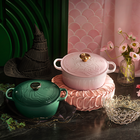 Cocotte ronde embossée collection Wicked